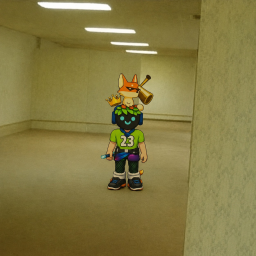 Escape the backrooms with CCs