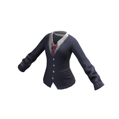 Smart Preppy Navy & Pink Formal Uniform • DD25