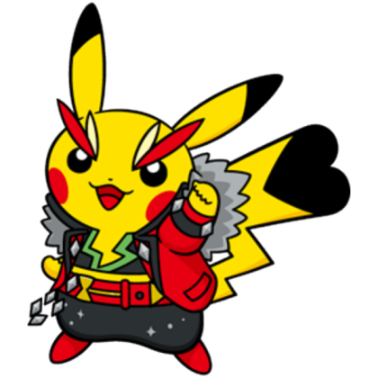 Pikachu Rockstar Roblox decal