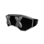 White EXO Futuristic Goggles