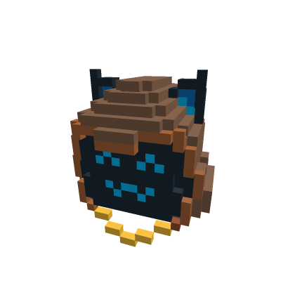 Hooded Blue Neon Cat