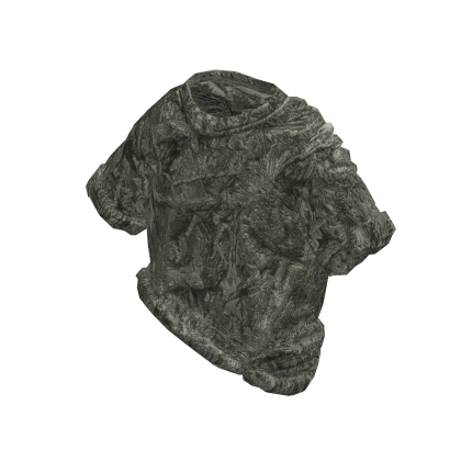 Gray Abstract Texture Crop Street Tee [PBR] thumbnail
