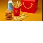 potatos and chicken nuggets are the best