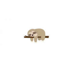 Softy sloth's happy woods walk