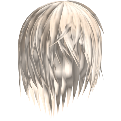blonde wet emo hair 