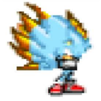 true hyper sonic Roblox decal