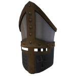 White Bishop's Helmet