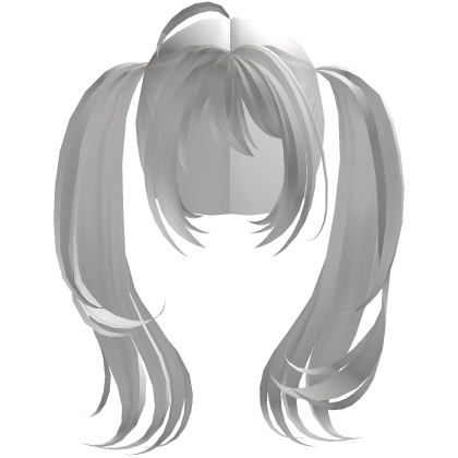 Platinum Big long anime tails egirl cute kawaii