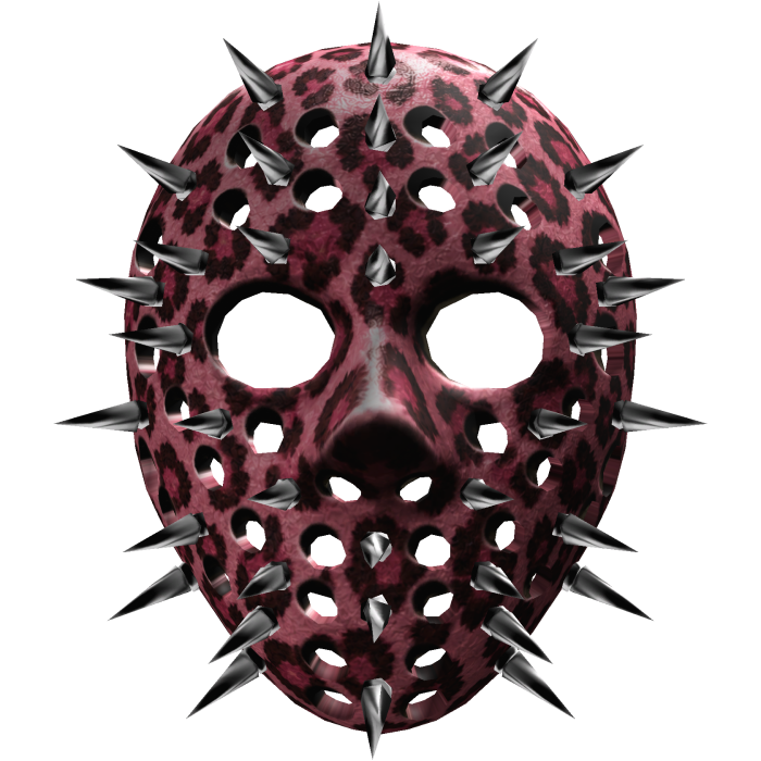 LIMITED 2000s Spiked Halloween Hockey Mask