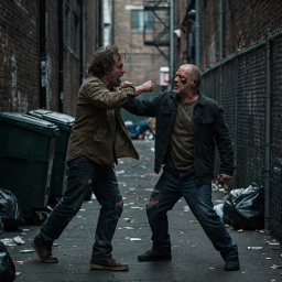homeless person fighting simulator