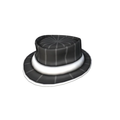 Black Business Fedora Roblox item thumbnail