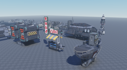 Roblox Sci-Fi Vehicle Asset Pack preview 2