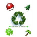 Going Green to be safe!!!