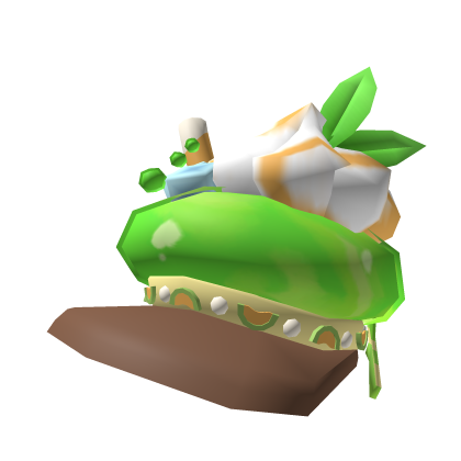 Melon Soda Cream Beret Cap Roblox item