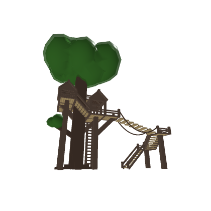 Small Retro Tree House