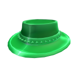 Emerald Spikey Fedora