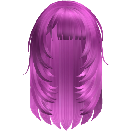 Purple 2000s Stylish vkei Anime Girl Hair Roblox item