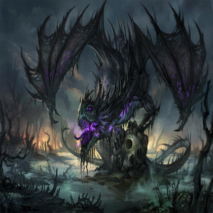 black dragon Roblox decal