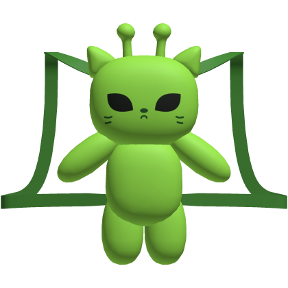 Green Alien Cat Plushie [1.0]