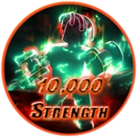 10,000 Strength Roblox badge thumbnail
