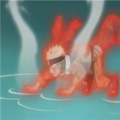 Naruto ninetailed demon fox form Roblox decal