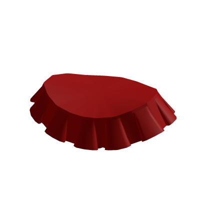 Trendy Mini Skirt in Dark Red / Ruby Christmas thumbnail