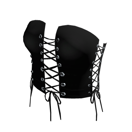 Goth Corset Black thumbnail