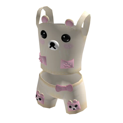 kawaii kuma bear cute crop top shorts pajamas Roblox Item Rolimon s
