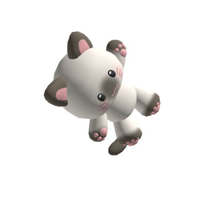 🍀Holdable Cat Plushie (Siamese)