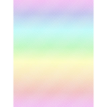 Bella’s pastel rainbow