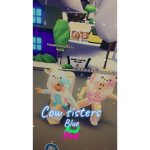 Golden cow sisters