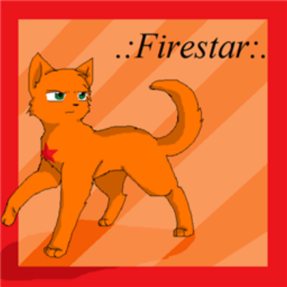 Warrior Cats Firestar Roblox decal