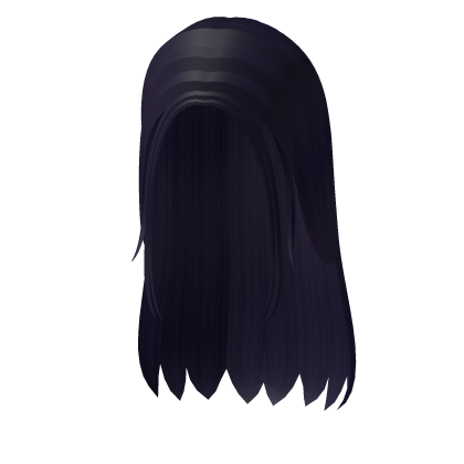 Midnight Blue Natural Girl Hair Roblox item