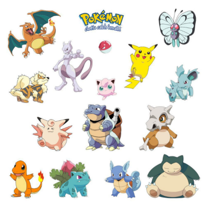 Cartoon-Pokemon Roblox decal