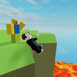 Jump into a pit of lava simulator.