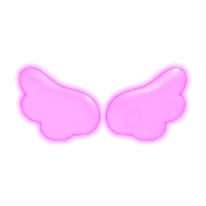 Glowing Angel Wings Pink