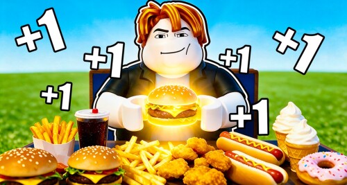 【NEW】🍔 +1 Fat Per Eat to Win Eat Battle