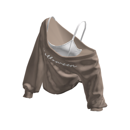 Halloween Cozy Baggy Autumn Sweater