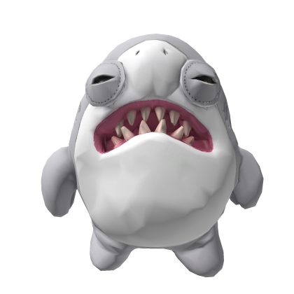 Fuggler Jaws Plushie Shark Back