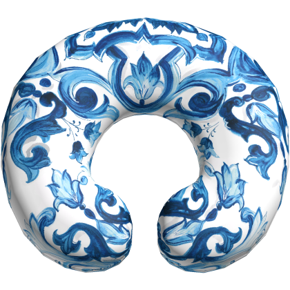 DG Light Blue Travel Pillow thumbnail