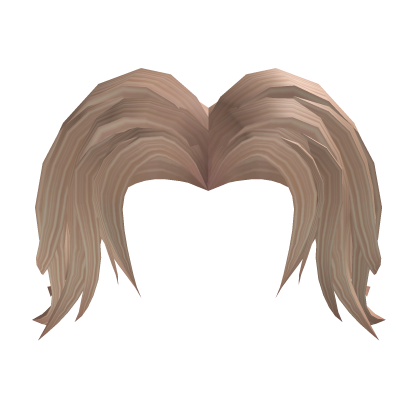 Short Curtain Anime Hairbangs [Blonde] Roblox item