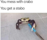 THE CRAZY CRAB :)