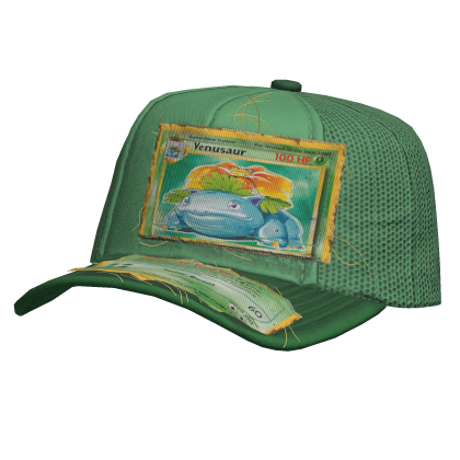 Grunge Y2k Grass Creature Hat