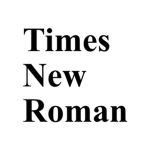 Times New Roman - Perfection
