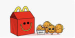 Chicken (especially nuggets)