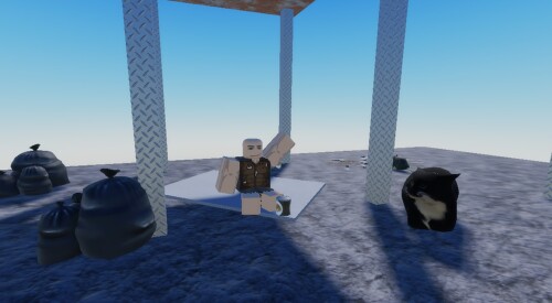 homeless hangout game