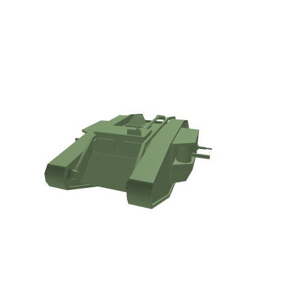 WW1 Mark 4 tank mesh
