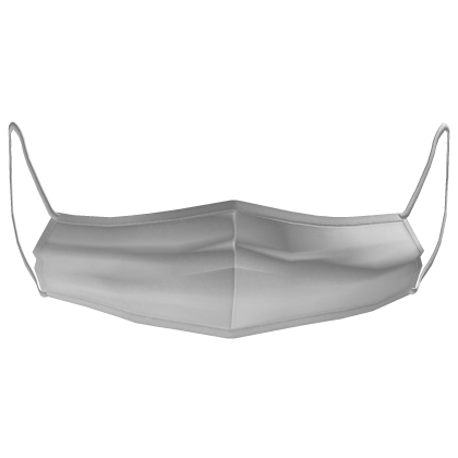 White Low Face Mask