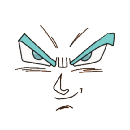 SSJGSSJ Goku Face Roblox decal
