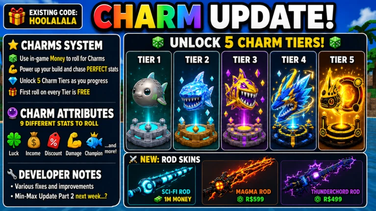⭐ CHARM UPDATE